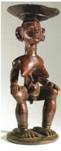 Zaire wood carving